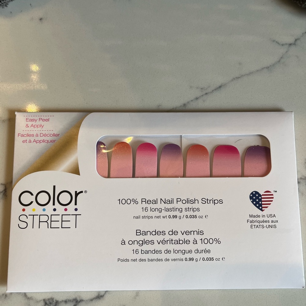 color street sticker nail polish